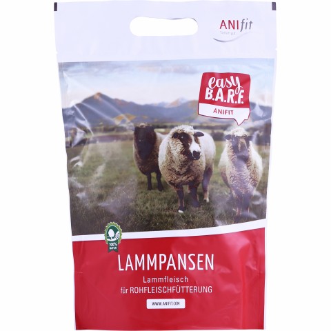 Hund Katze B.A.R.F. Hundefutter Easy Barf Lammpansen 150g 1 Stück -1- Anifit